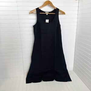 NEW J Crew Black Dress 6P